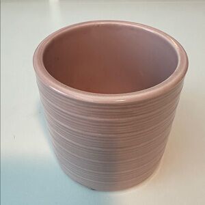 Pink Ceramic Planter, price includes both.